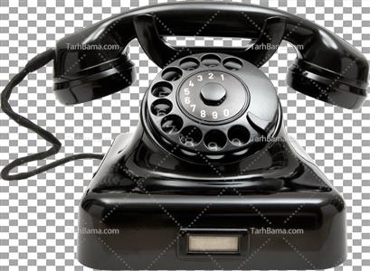 تصویر با کیفیت تلفن مشکی
